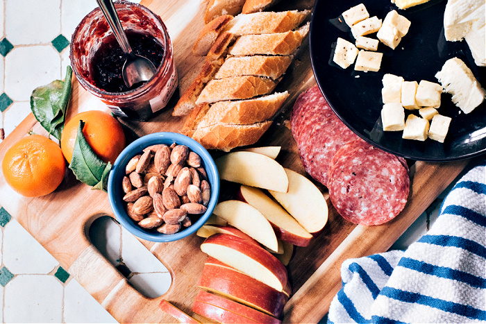 charcuterie board-fun holiday dinner